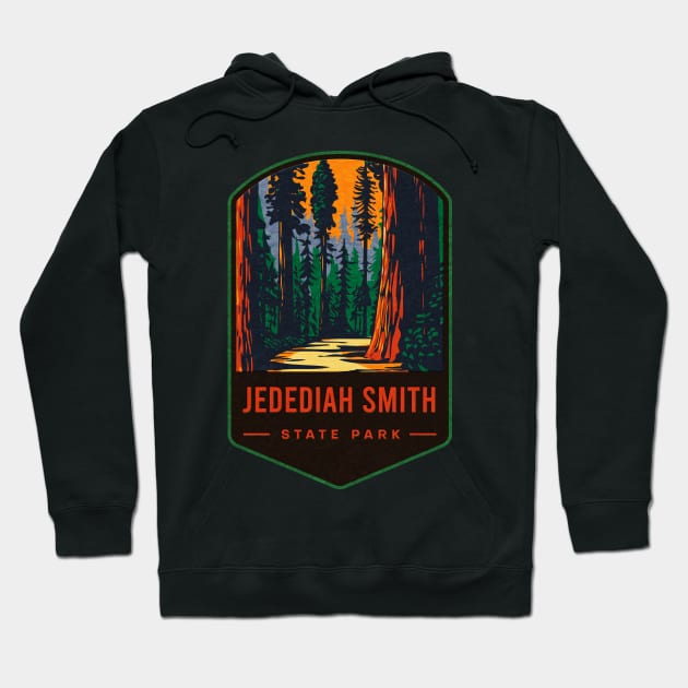 Jedediah Smith State Park Hoodie by JordanHolmes